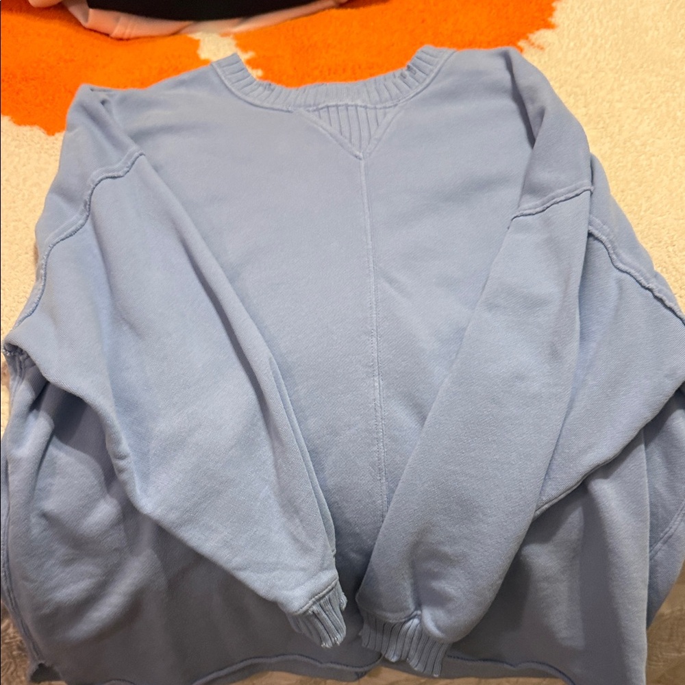 Aerie Soft Blue Knit Sweater